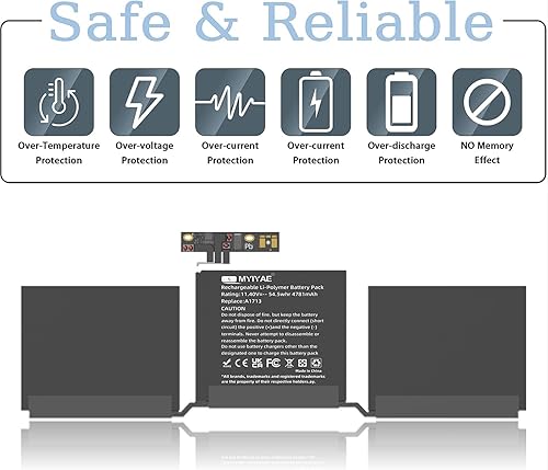 Miniatura 3 de Batería de repuesto A1713 A1708 para Apple MacBook Pro de 13 pulgadas, A1708, finales de 2016, mediados de 2017, versión EMC 3164 2978