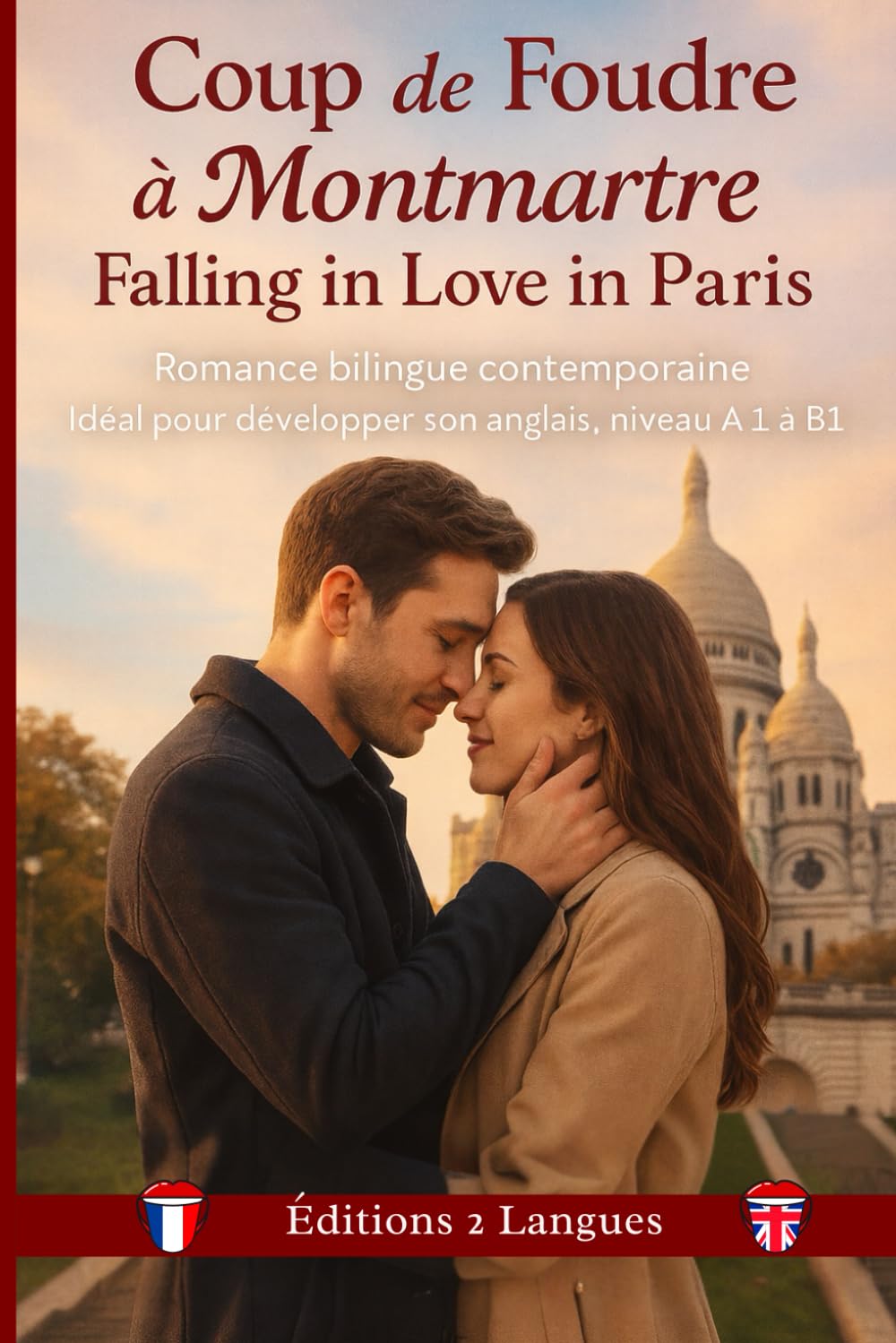 Coup de foudre à Montmartre: Falling in love in Paris - Romance bilingue contemporaine