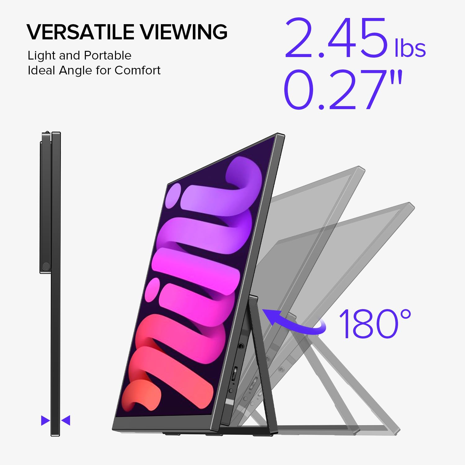 Amazon.co.jp: UPERFECT ポータブルモニター 15.6インチ ポータブル