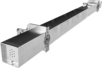HEAVY-HAULR Aluminum No-Weld RV Replacement Bumper Kit 4.0in x 4.0in, Custom Length