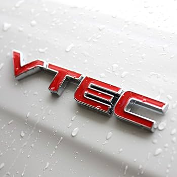 Car Stickers I VTEC Emblem Badge Metal Decals For Honda I VTEC CRV 2013