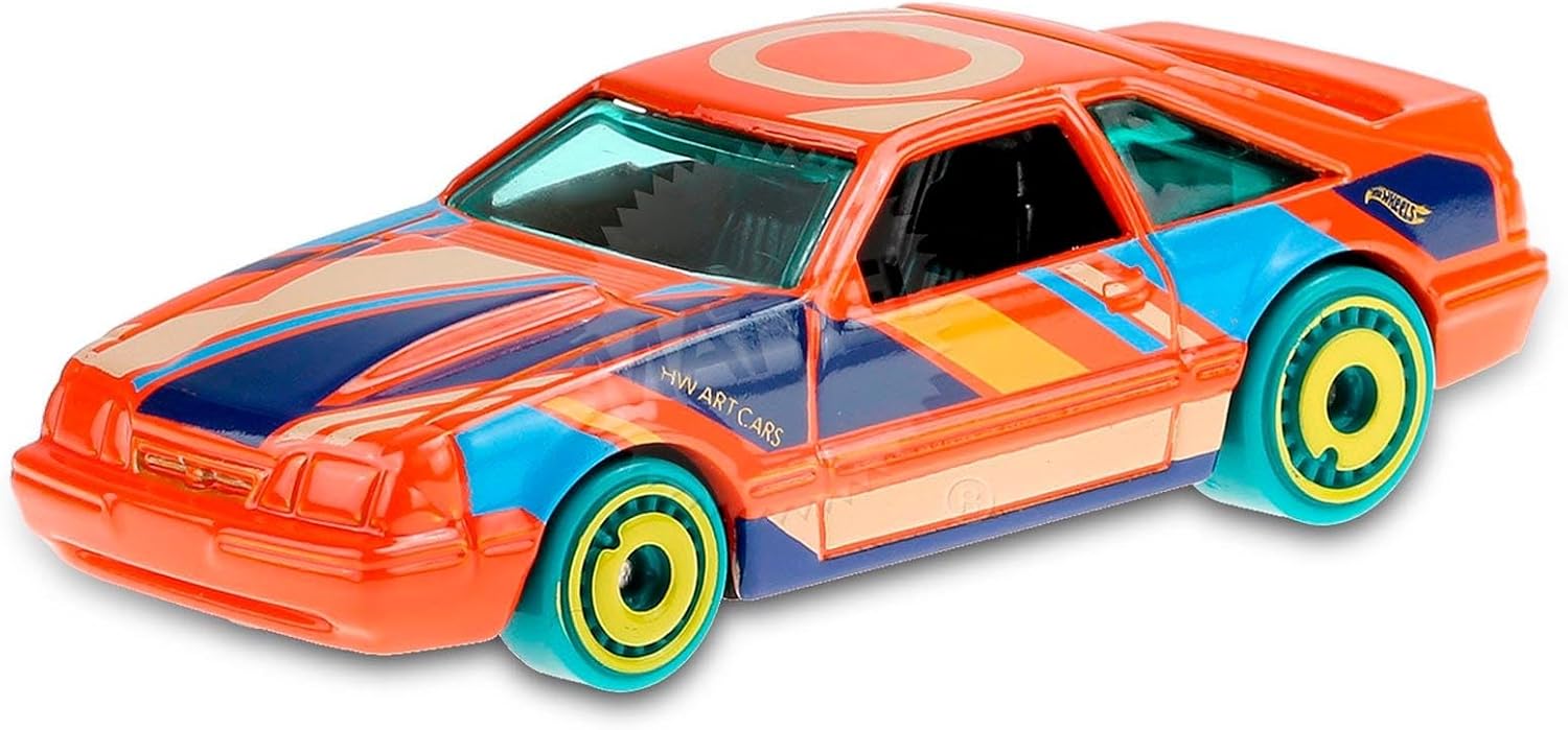 Hot Wheels 2020 Hw Art Cars '92 Ford Mustang, Orange 90/250