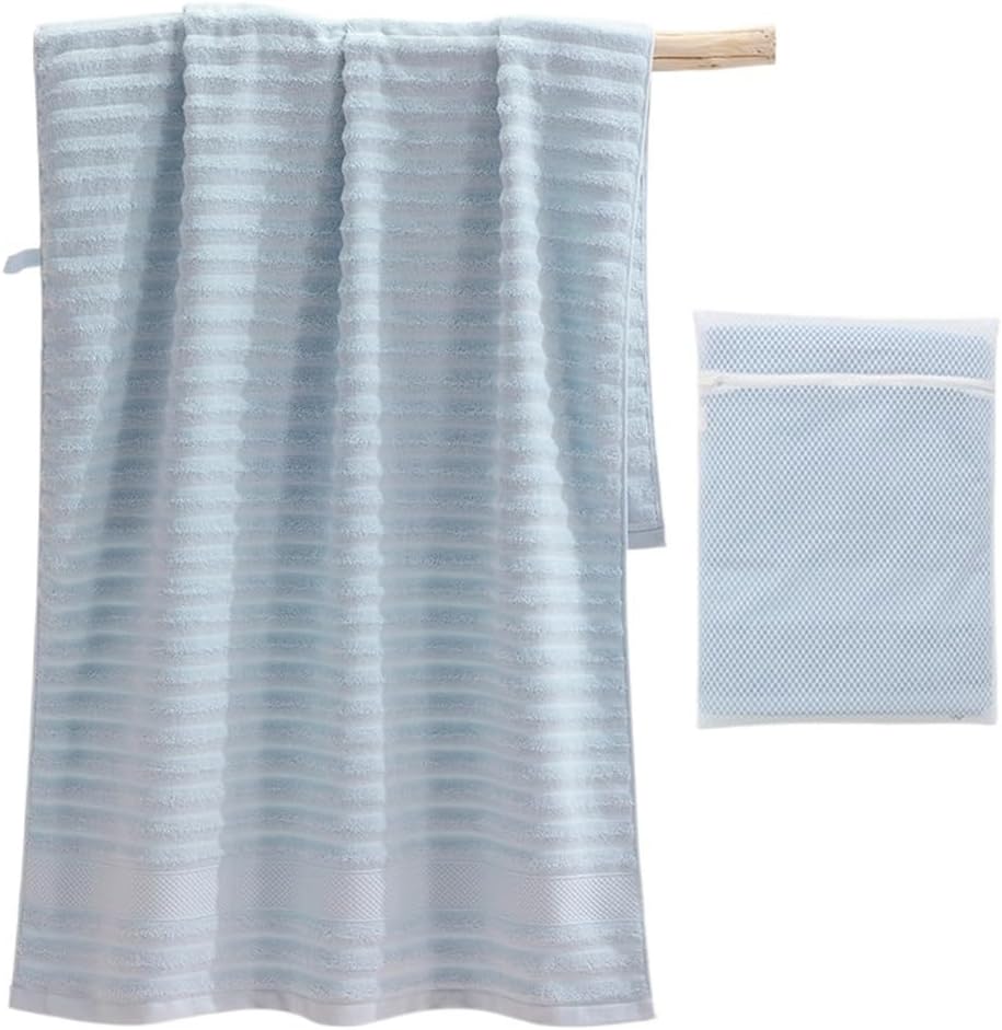 Thickened Cotton Bath Towel, Adult Soft Absorbent, Bathroom, Large Home Motion Use(Black-JoJo's Bizarre Adventure1)