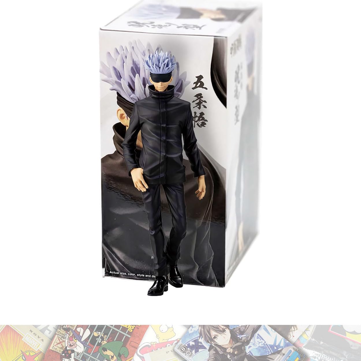 Banpresto Gojo Sator u [A]: 17cm Jukon no Kata Statue Figurine Bundled with 1 A.C.G. Compatible Theme Trading Card (18542), Small