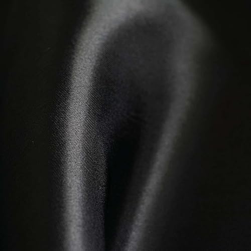 Miniatura 2 de Efavormart - Camino de mesa de satén negro de 12 x 108 pulgadas