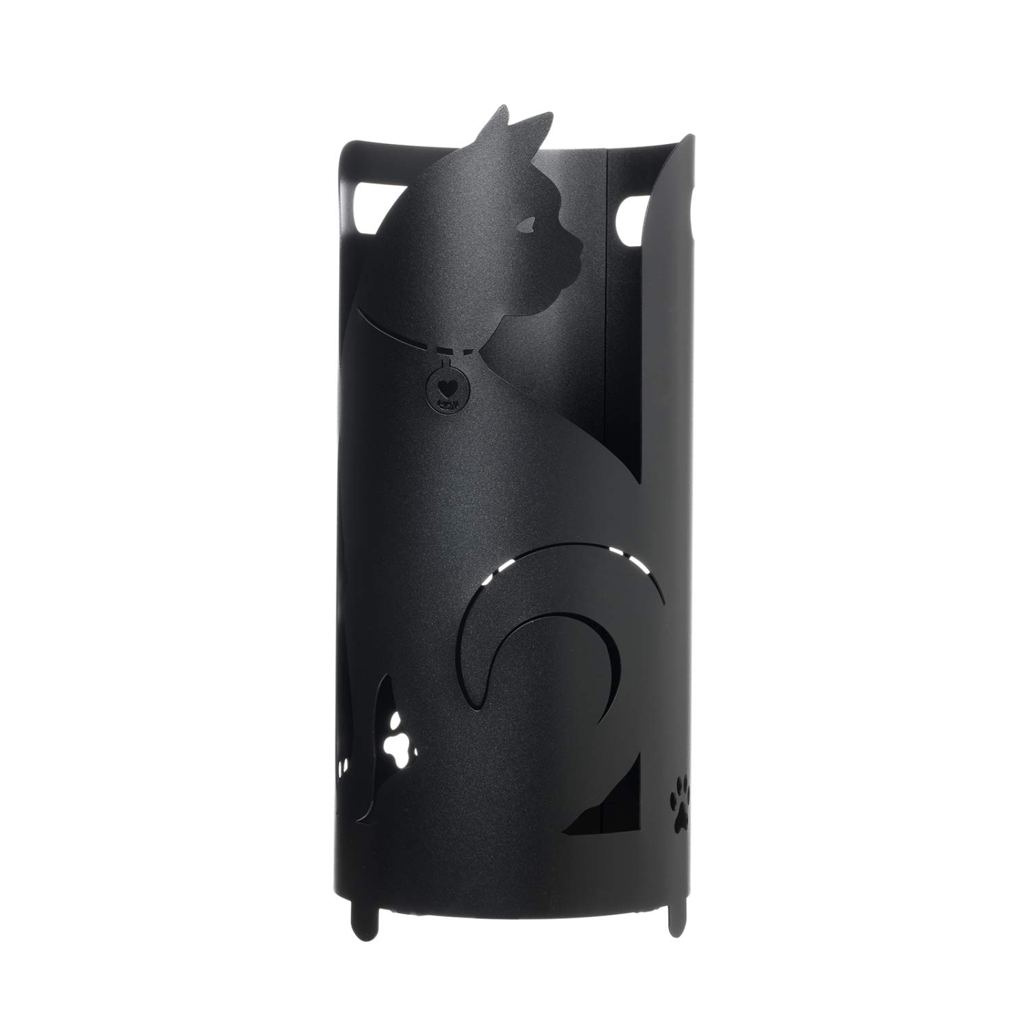 Porte-parapluies noir Arti & Mestieri en fer évite les sols humides d'entrée