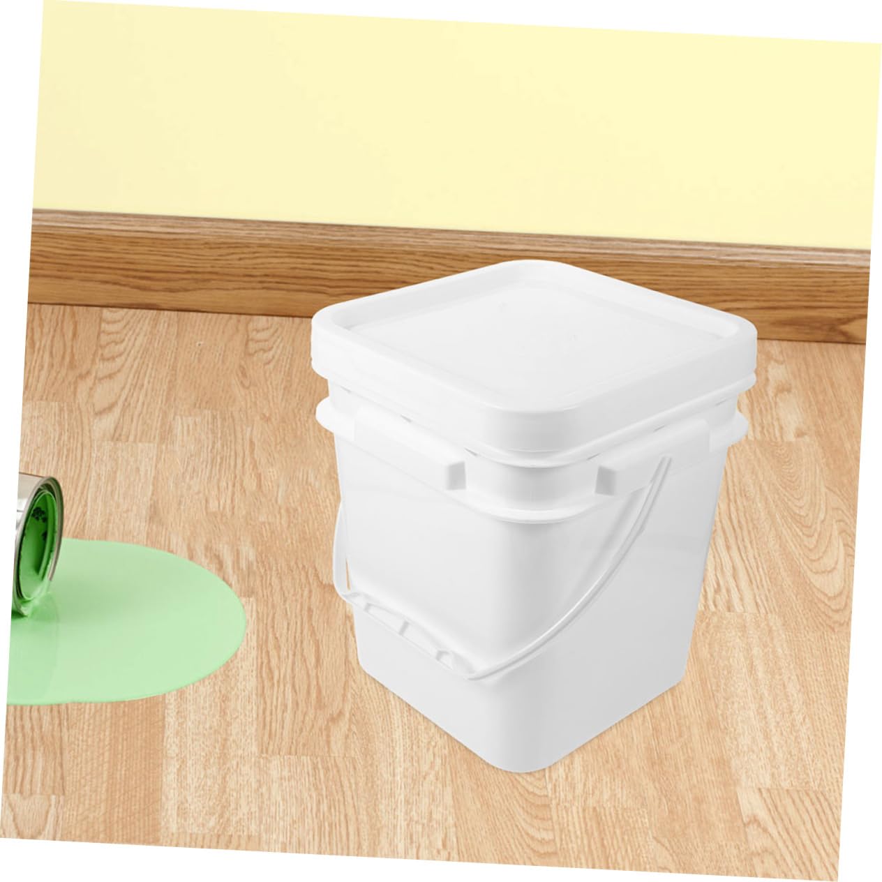 TOPBATHY 2 Piezas Cubos de Multifuncionales de Recipientes de Almacenamiento para Transportar y Almacenar Pigmentos