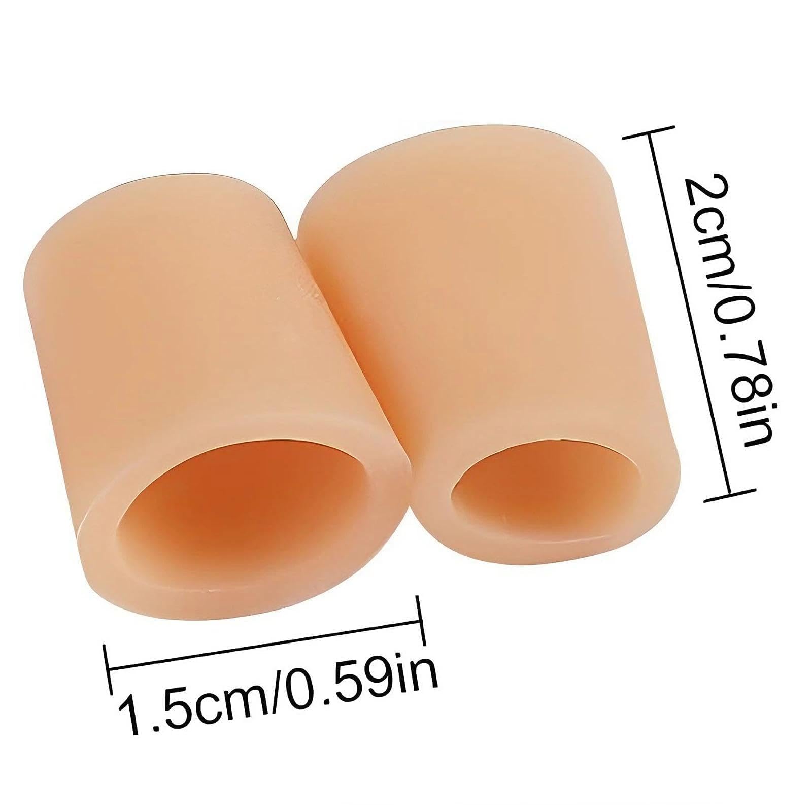 Protector de Dedos de Los Pies, 30 Piezas Protector Dedos Pie Silicona, Callos, Durezas y Ampollas, Separadores de Dedo para Dedo Superpuestos