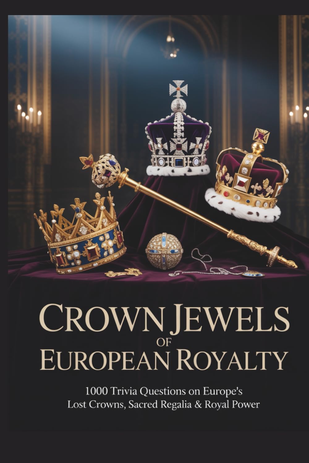 Crown Jewels of European Royalty: 1,000 Fascinating Trivia Questions on Lost Crowns, Sacred Regalia, and Royal Power