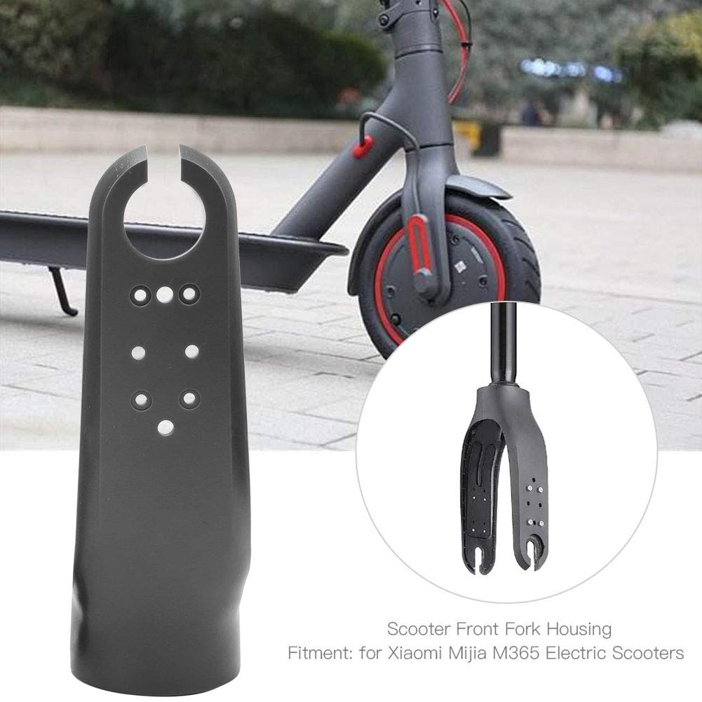 Demeras Cubierta de Horquilla Delantera de Scooter Carcasa de Horquilla Delantera de plástico Compatible con Compatible con Mijia M365 Accesorio de Scooter eléctrico