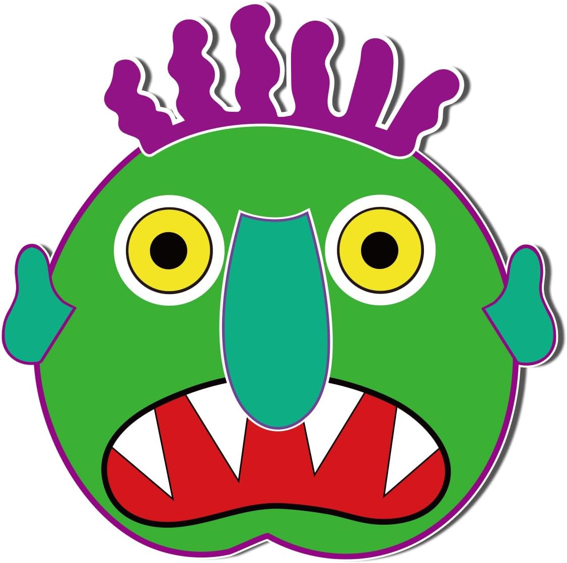 Go Away Big Green Monster Felt Board Story Sets Toddle Interaction Game Felt Toys for Classroom Family Storytelling Learning Activity