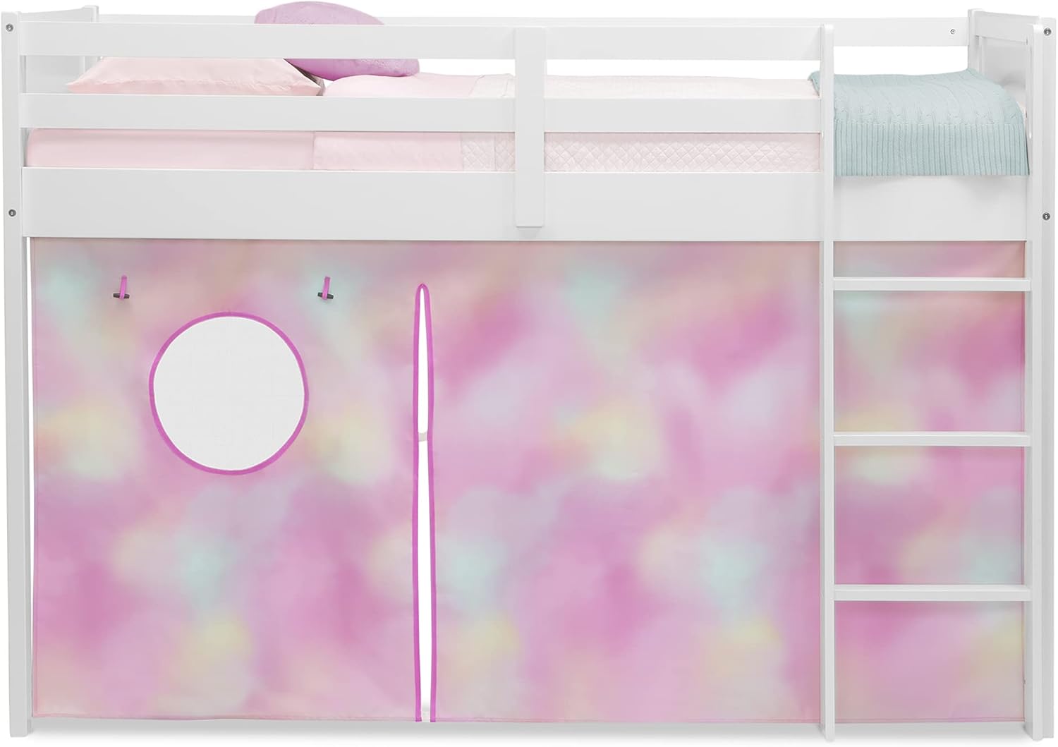 Delta Children Loft Bed Tent Curtain Set for Twin Loft Bed (Bed Sold