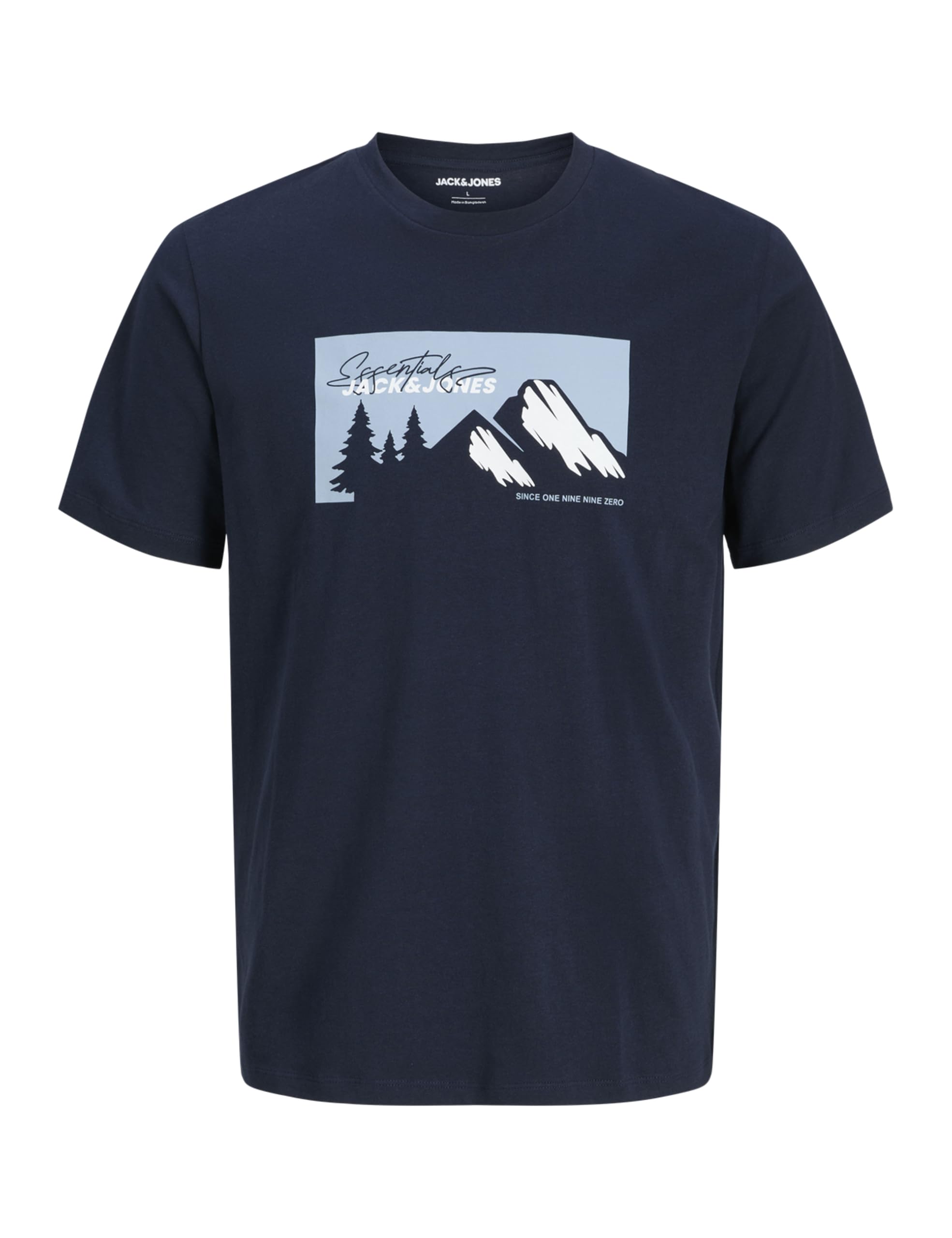Jack & Jones Men's Sky Captain Jjsun Tee Ss Crew Neck, Xs