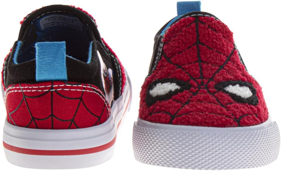 Josmo Shoes Cartoon Lowtop Sneakers Slipon Sneaker Casual Fashion Canvas Shoe Spiderman Sonic TMNT Monsters Inc Cars (Sizes: 5-10 Toddlers / 11-13 Little Kid / 1-4 Big Kids)
