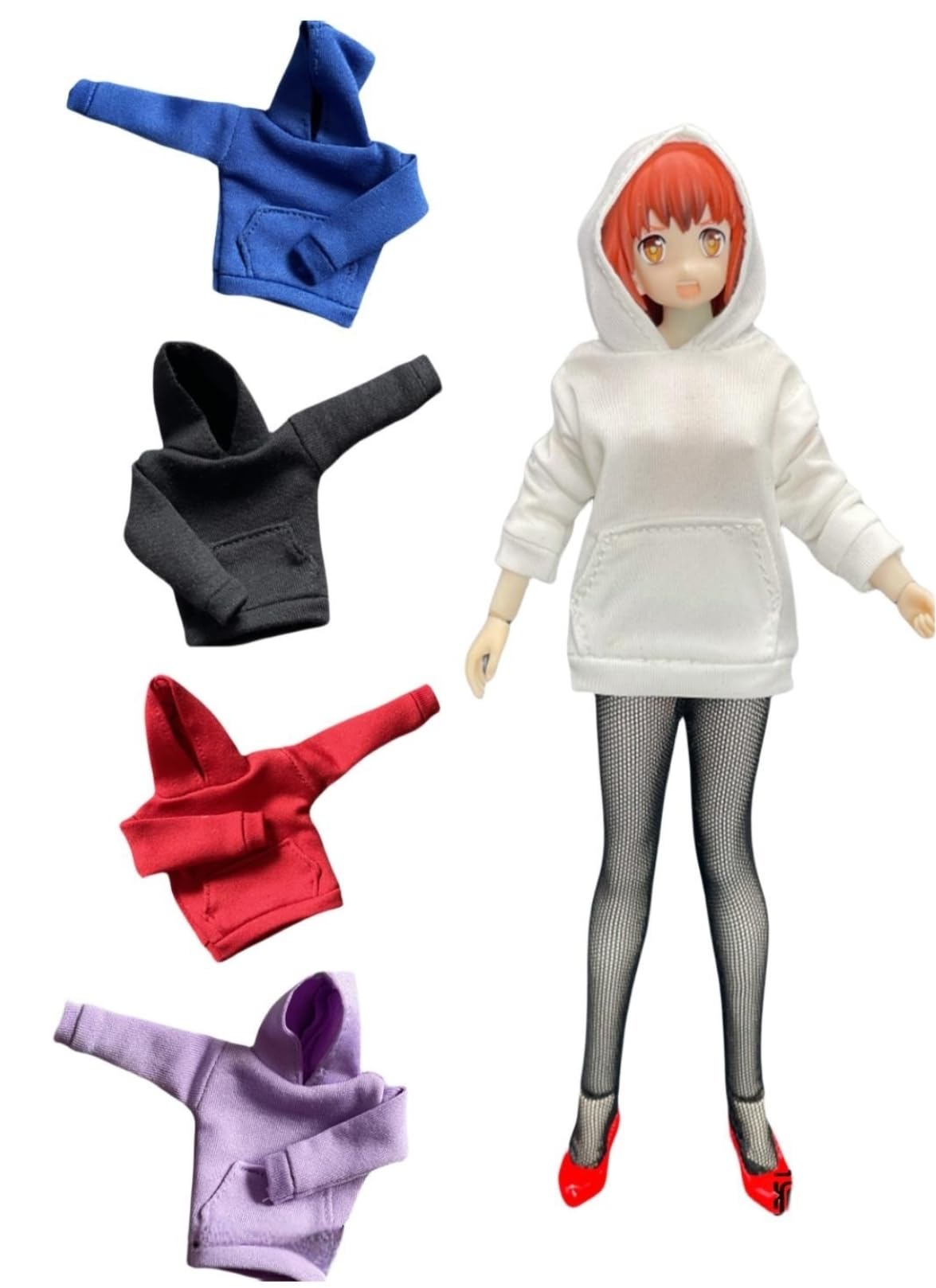 Amazon.co.jp: HiPlay 1/12 パーカー 服装セット 日常 可動 アクション