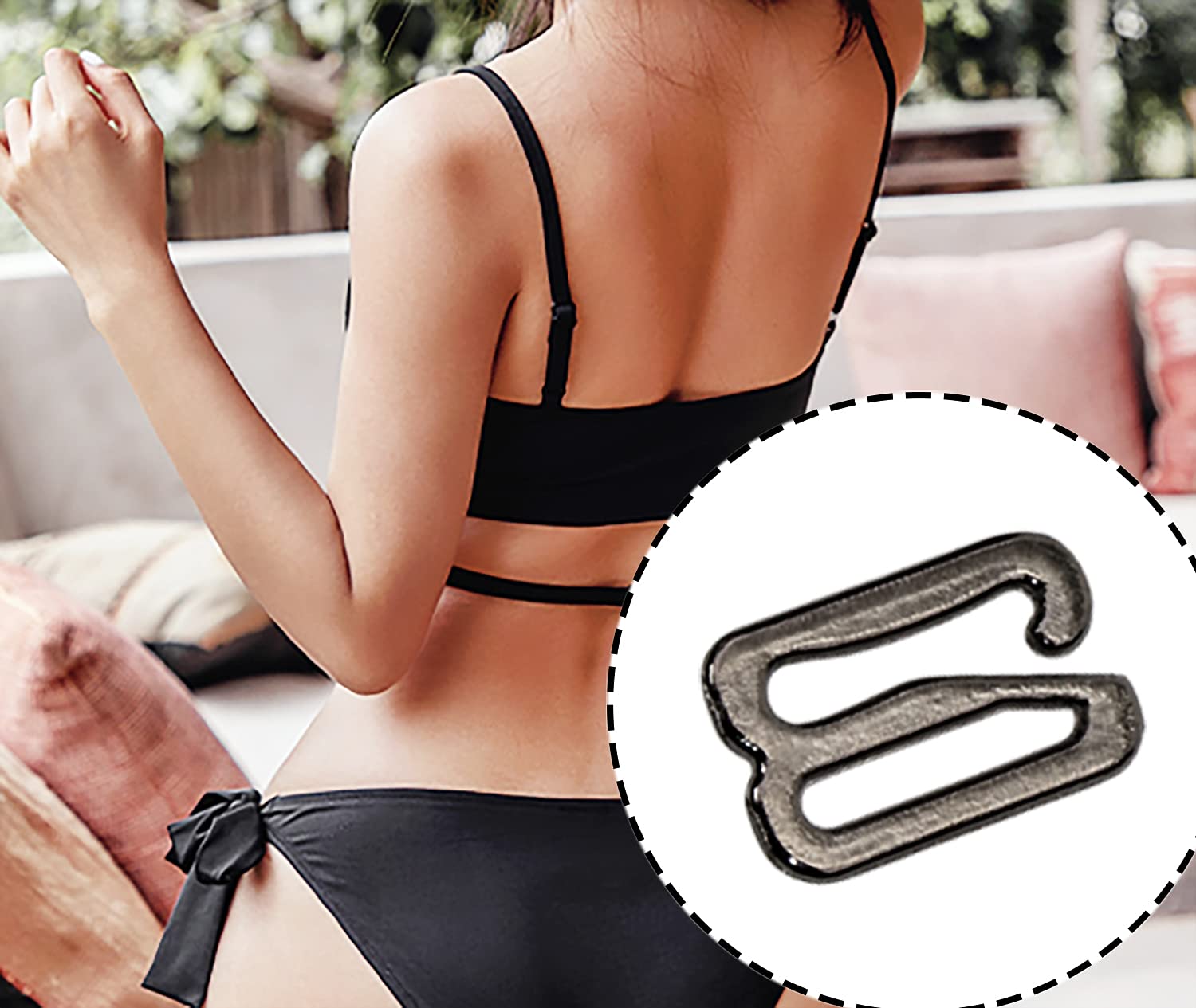 450 Crochets Pour Bretelles De Soutien-gorge - 18 Styles En Alliage, Pour Maillots De Bain, Sous-vêtements, Projets DIY - 4