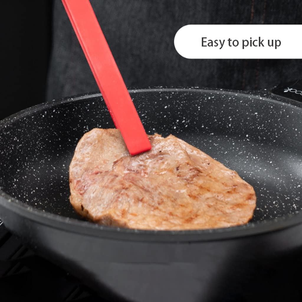 Pinzas para cocinar ensaladas, salvamanteles de Silicona Resistentes al Calor para barbacoas y ensaladas, Utensilios para freír.