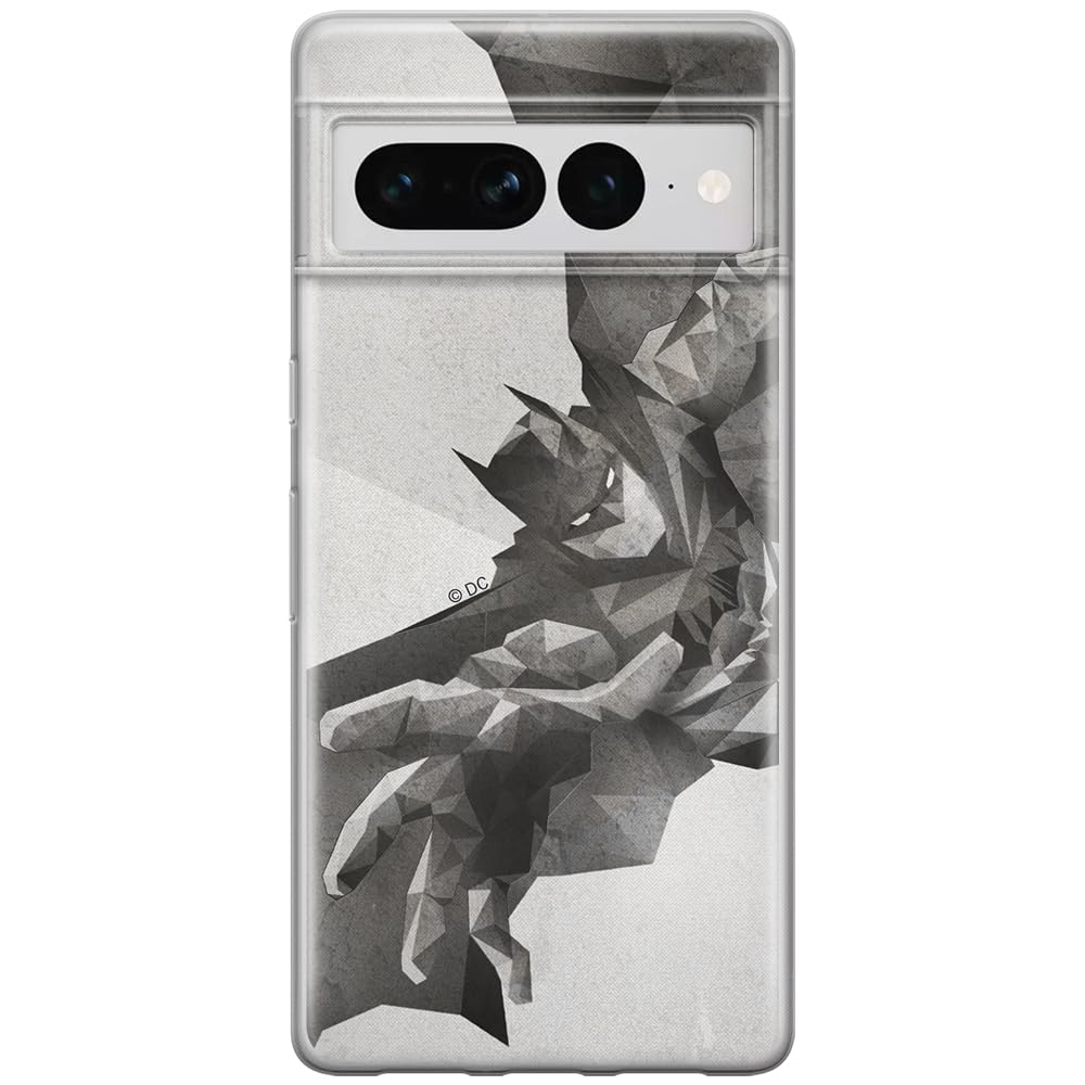 ERT GROUP mobile phone case for Google PIXEL 7 PRO original and officially Licensed DC pattern Batman 016 optimally adapted to the shape of the mobile phone, case made of TPU