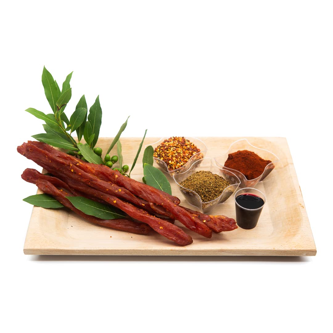 Erzinio - Coppiette di Maiale Magrissime, Essiccate e Insaporite con Vino, Peperoncino e Bacche di Ginepro, 0,5 KG