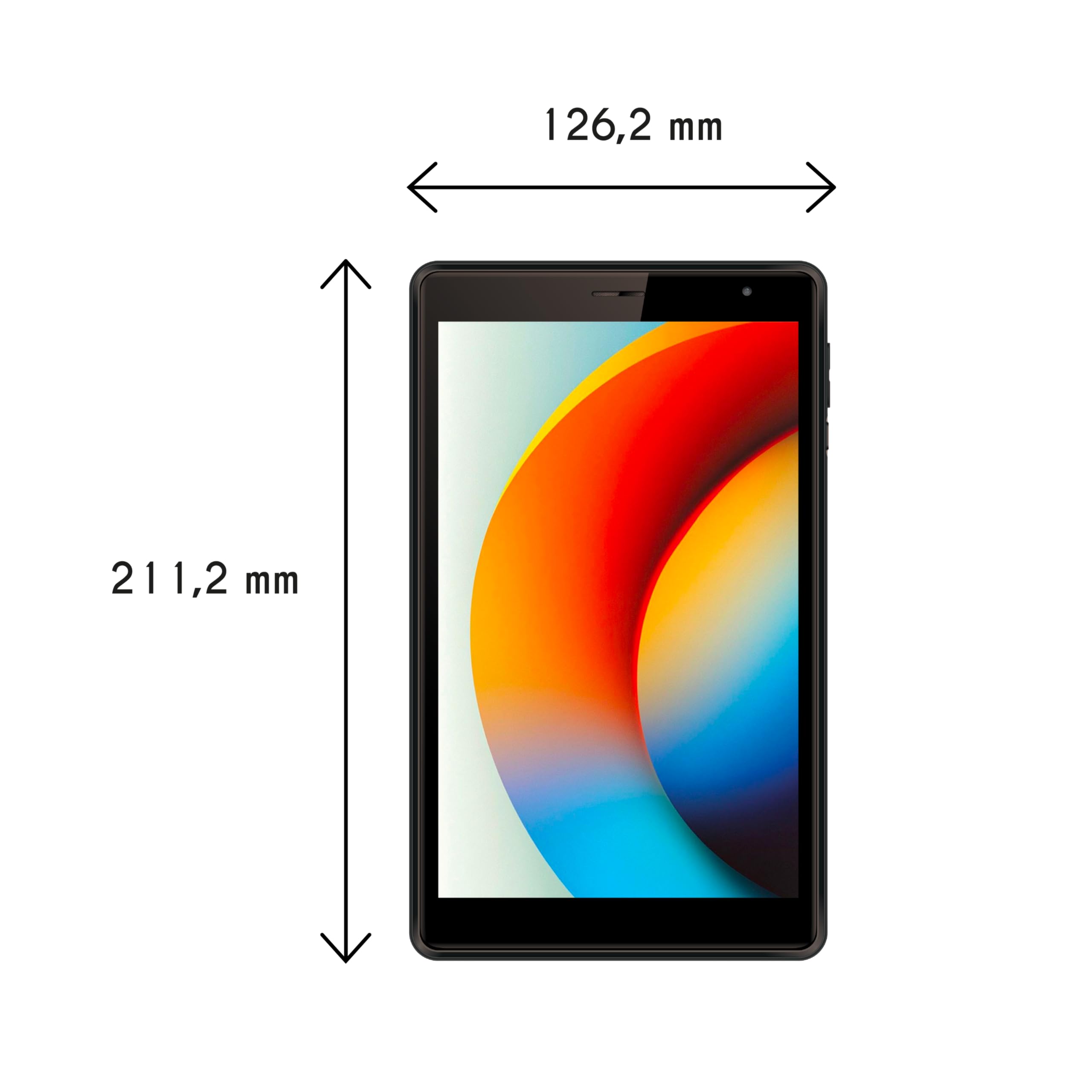 Logicom - Tab 80 - Tablette 8" Android 15 - Octa-Core 1.8Ghz - 64Go