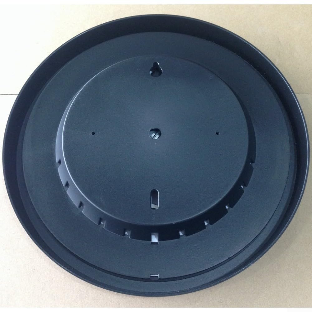 Termómetro higrómetro inalámbrico, calibre analógico de 25 cm para interiores y exteriores con pantalla acrílica grande, temperatura de -40 a 50 °C y 0-100% para humedad RH para invernadero — view 9