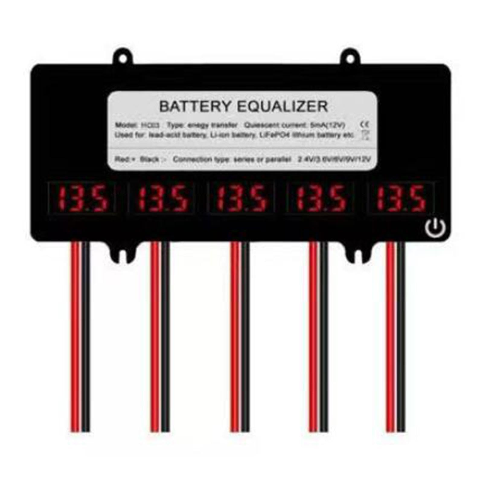 Accesorios para regulador de batería y probador portátil, con Pantalla Digital