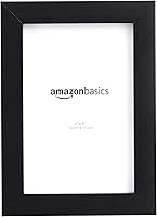 Vista 2 de Yaxa Basics Marco rectangular para fotos, 6 x 4 pulgadas, paquete de 5, color negro