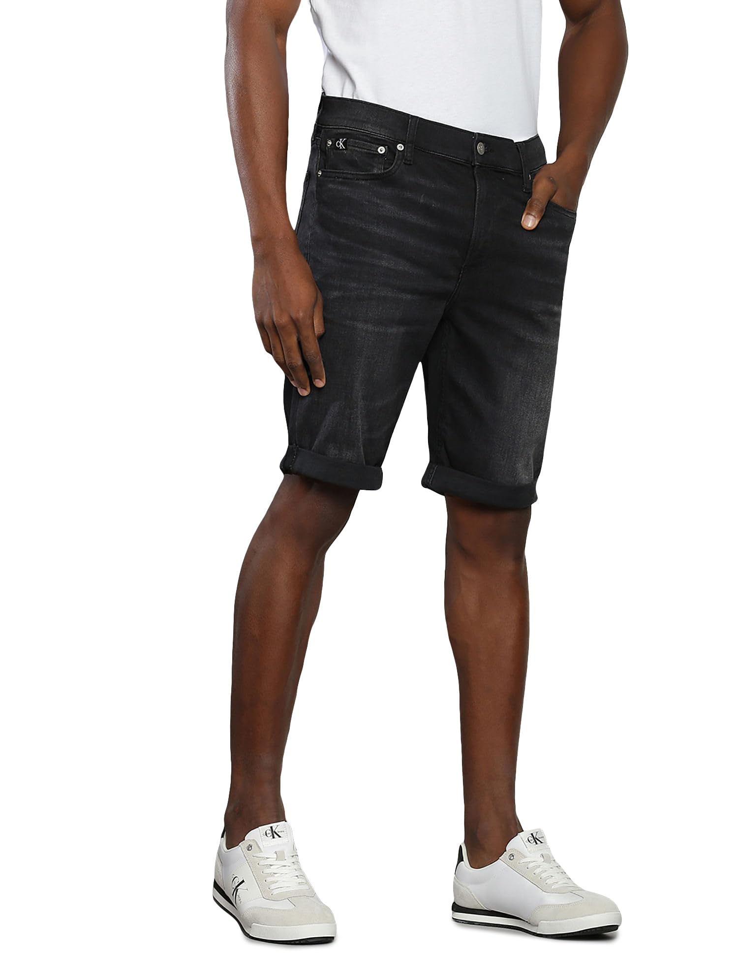 Slim Short Şort Erkek