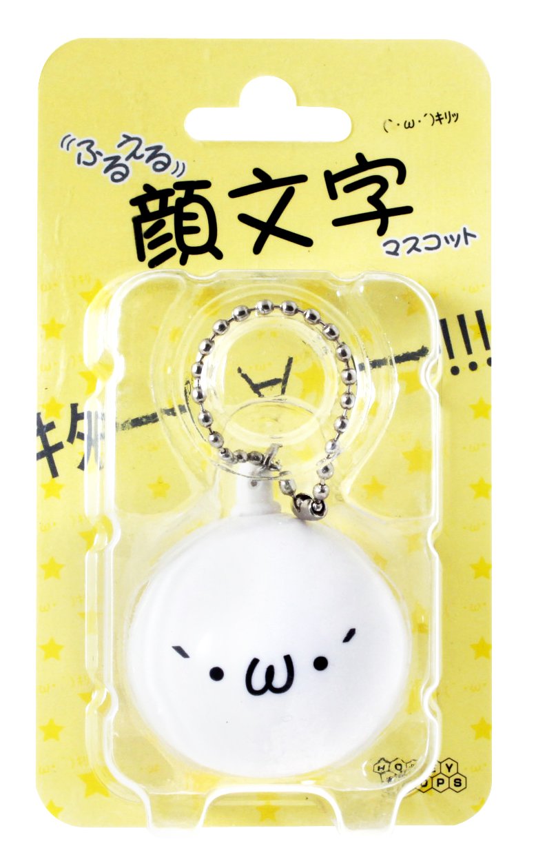 Amazon | HONEY DROPS ふるえる顔文字マスコット (｀・ω・´)キリッ