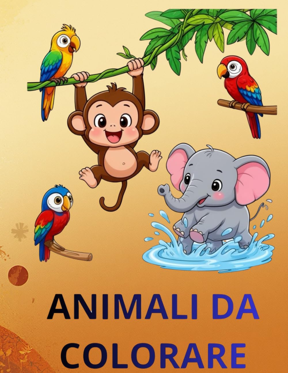 ANIMALI DA COLORARE