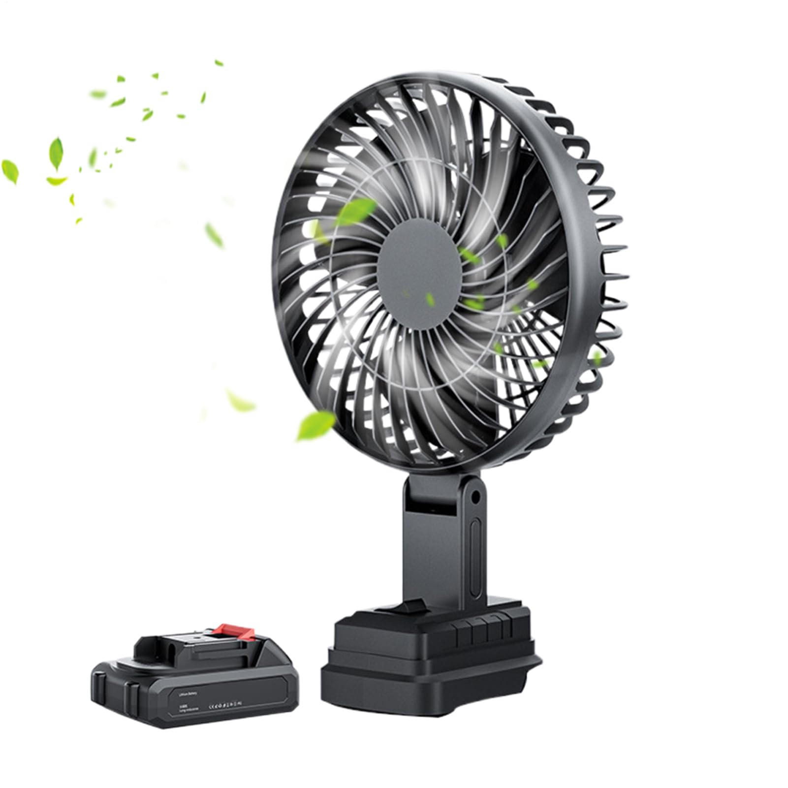 Generico Ventilatore Da Campeggio Ventilatore Portatile A Batteria | Portatile Per Esterni Tenda Spiaggia Casa Campeggio