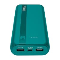 Cellularline Power Bank 20000 mAh con USB-C In/Out + 2 Porte USB