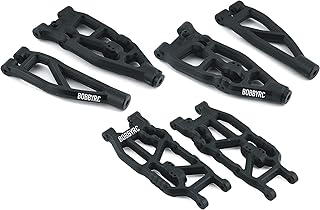 RPM 81572 81602 81722 Front Rear Black A-Arms Includes CHICAGOLAND RC Sticker 6s Arrma Kraton Talion Outcast NOTORIUS 6s FIRETEAM v5 EXB, (Does NOT FIT V1-V4)