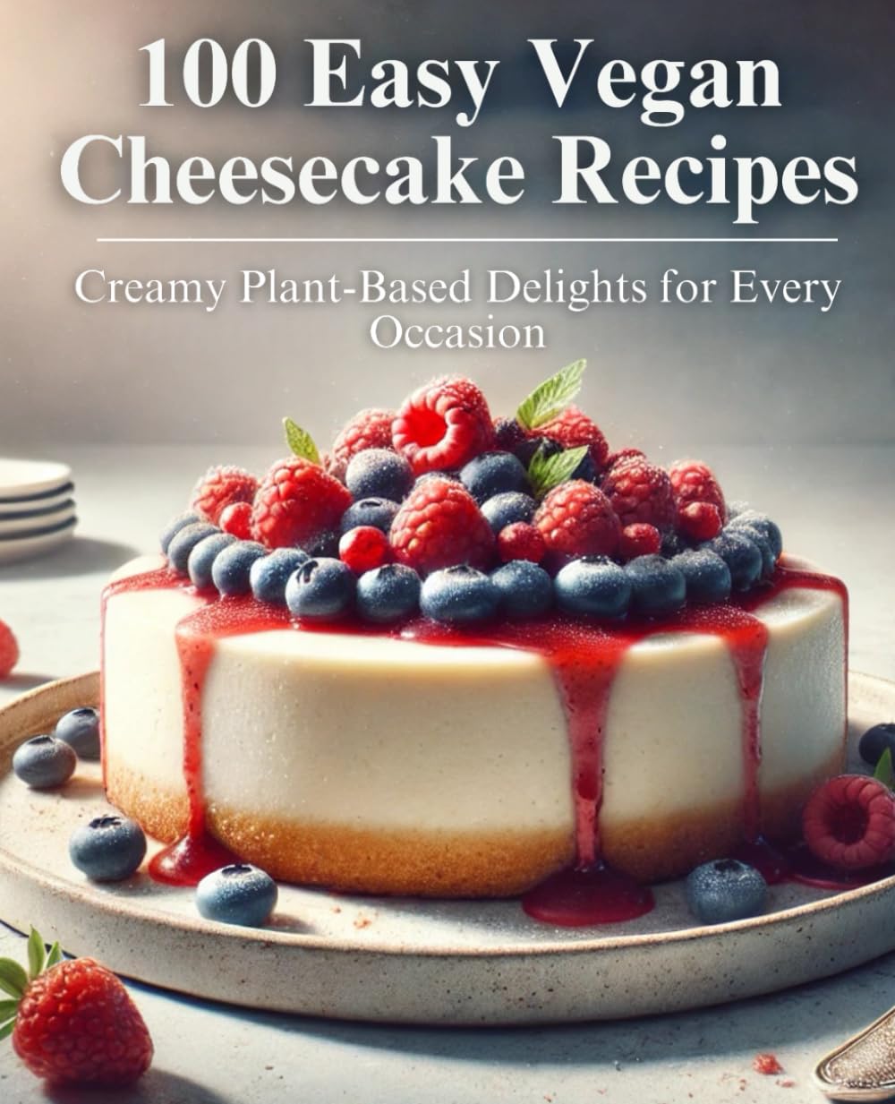 100 Easy Vegan Cheesecake Recipes: Creamy Plant-Based Delights for Every Occasion