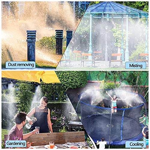 image for Innoo Tech Misting Cooling System 49.2FT(15M) Misting Line+ 12 Brass M