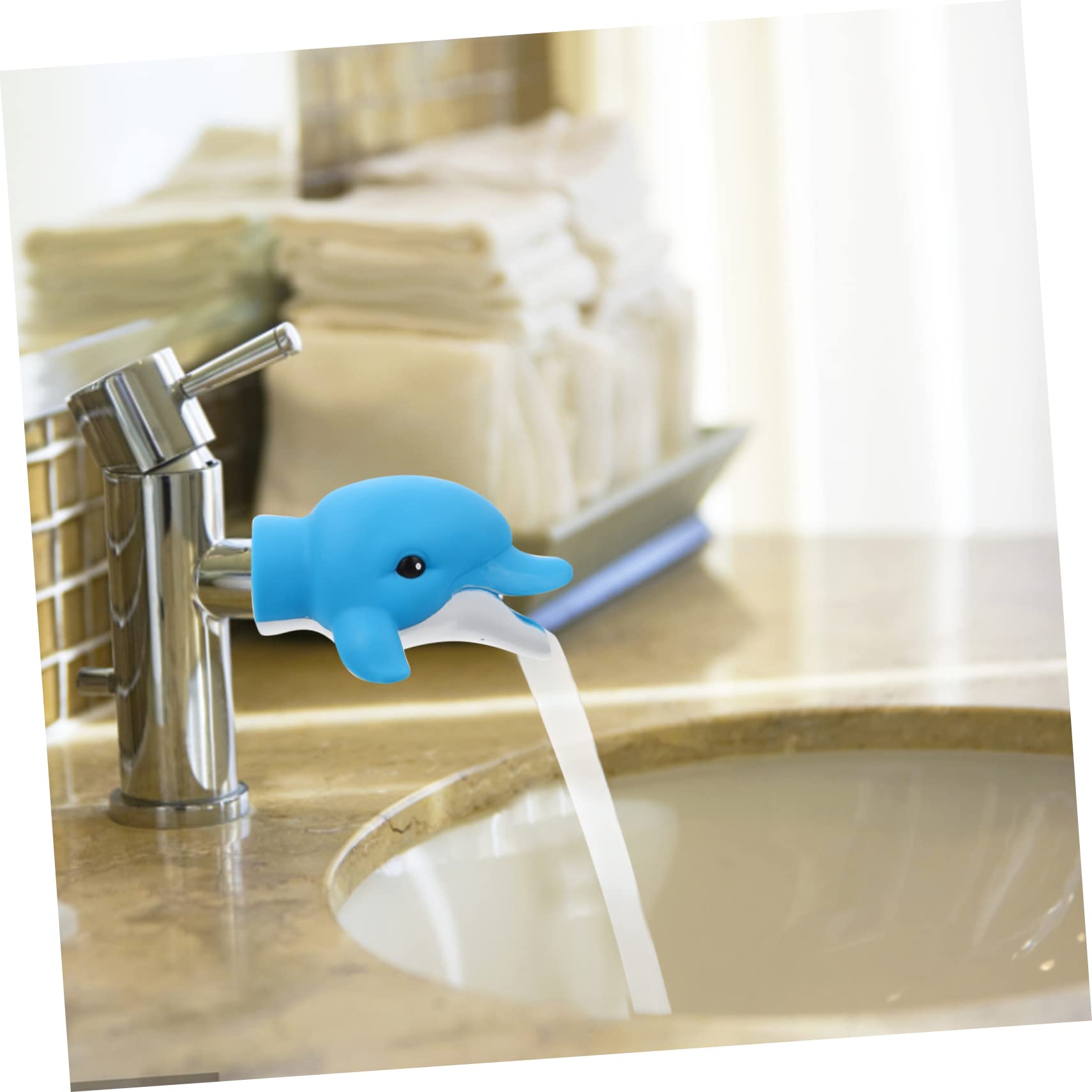 KOMBIUDA Child Faucet Guide Extender Baby Hand Washing Machine Portable Safe for Kids