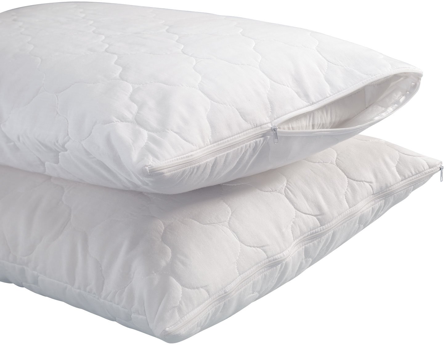 Photo 1 of WalterDrake Quilted Pillow Covers - White, Standard