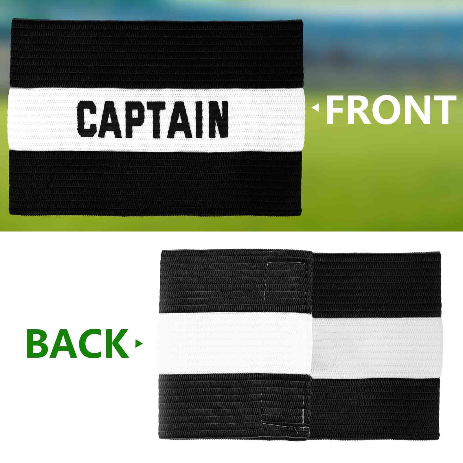 Brassard équipe Sportive Brassard Capitaine Sport Orange - Football Rugby Hockey Velcro Réglable 31cm équipement Collectif Sport