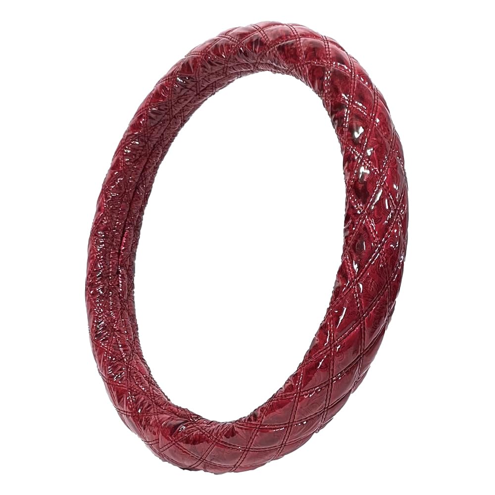 金華山　ローレル　レッド トラックストップ ターン 極太ハンドルカバー 金華山 ローレルモケット