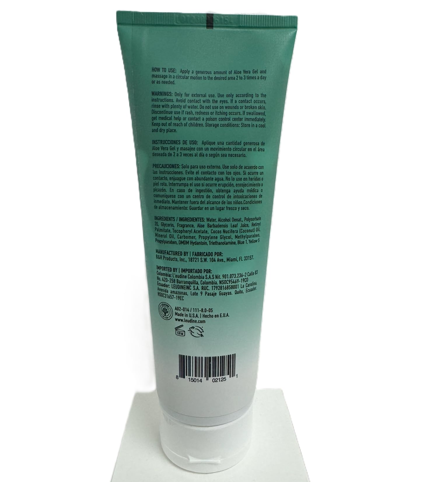 synergie aloe vera skin gel Aloe Vera Gel mit Kalt-Warm-Effekt main image 1
