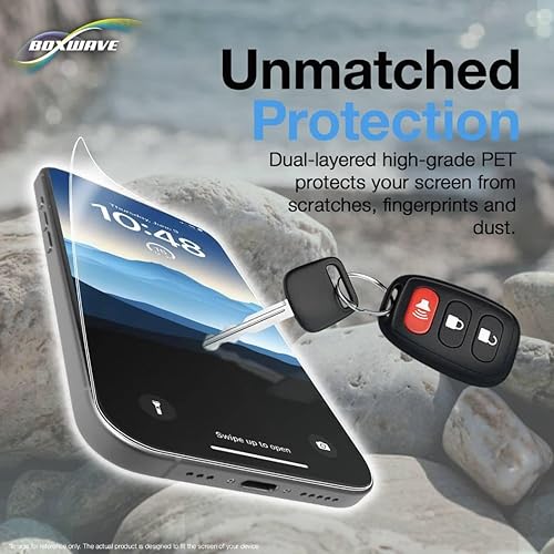 Miniatura 4 de BoxWave Screen Protector Compatible With Anbernic RG34XXSP Retro Gaming Console - Flip Design (3.4 in) - ClearTouch ImpactShield (2-Pack),