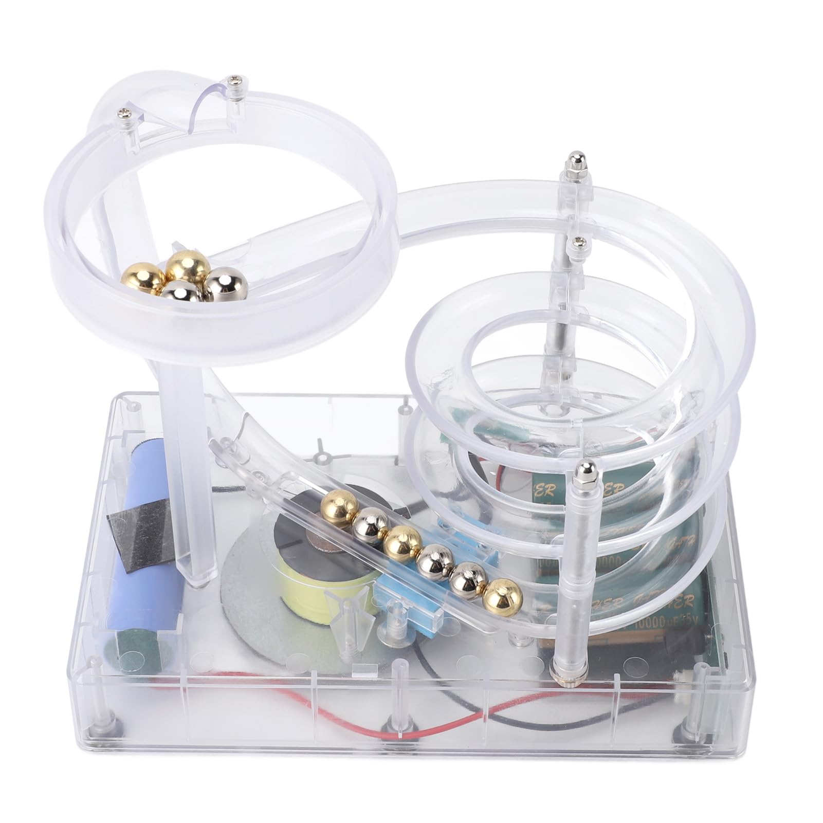 Perpetuum Mobile Schreibtischdekoration – 19x11x4 Cm, Newtons Pendel, Physik-Spielzeug Aus Edelstahl