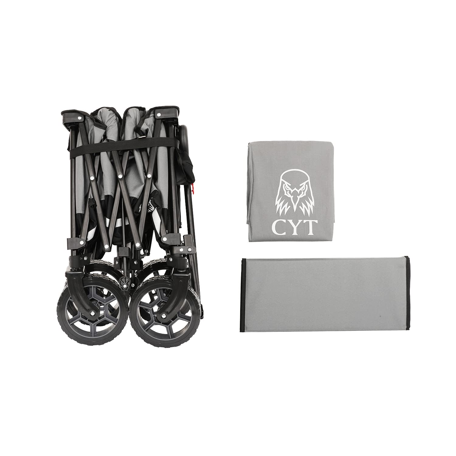 Amazon.co.jp: CYT キャリーワゴン 大容量156L 耐荷重100kg コンパクト