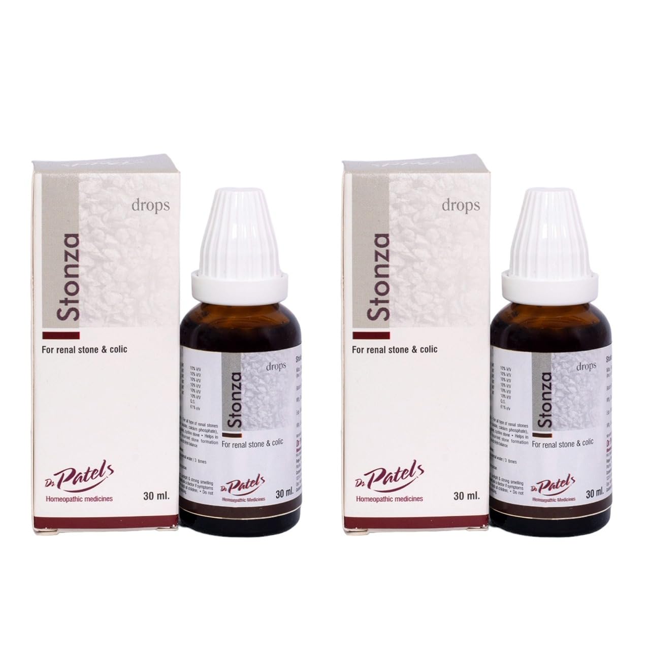 Dr Patels Homeopathic Stonza Drops- Pack of 2 (30 ML) (B0D9VVL7XD) Amazon Price History, Amazon Price Tracker