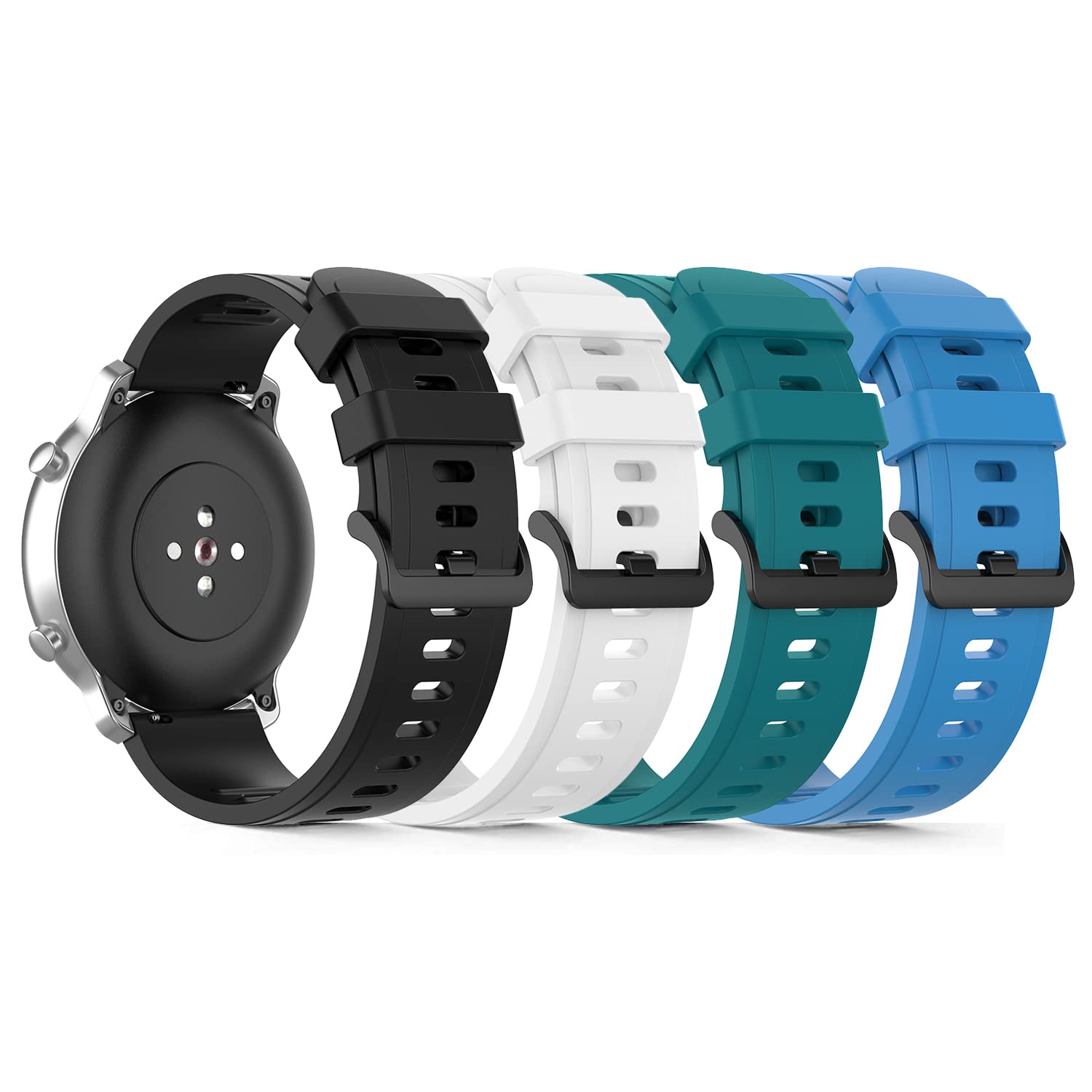 FitTurn Silicone Watch Band Compatible with TouchElex Smart Watch Bands for TouchElex Venus 1 2 Smart Watch Straps