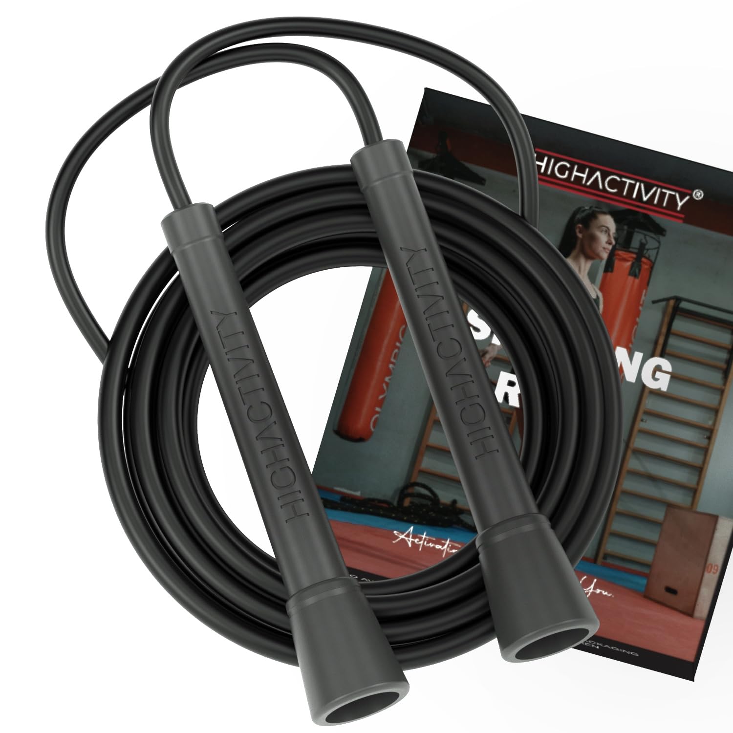 High Activity Pvc - Skipping Rope For Men And Women Jumping Rope With Adjustable Height Speed Skipping Rope For Exercise, Gym, Sports Fitness Adjustable Jump Rope (Phantom Black) (B0BRBMN5R2) Amazon Price History, Amazon Price Tracker