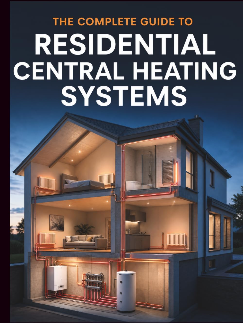THE COMPLETE GUIDE TO RESIDENTIAL CENTRAL HEATING SYSTEMS: Installation, Maintenance, Troubleshooting, and Energy-Efficient Solutions for Modern Homes