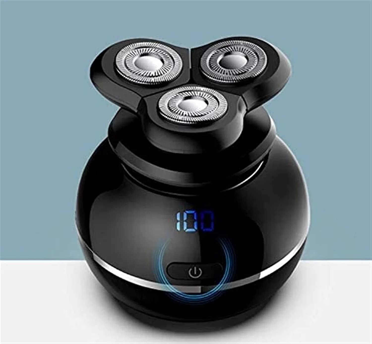 Electric Shavers for Bald Men Head - Waterproof Faster-Charging LED Display Rechargeable Cordless Rotary Razor Easy to Operate