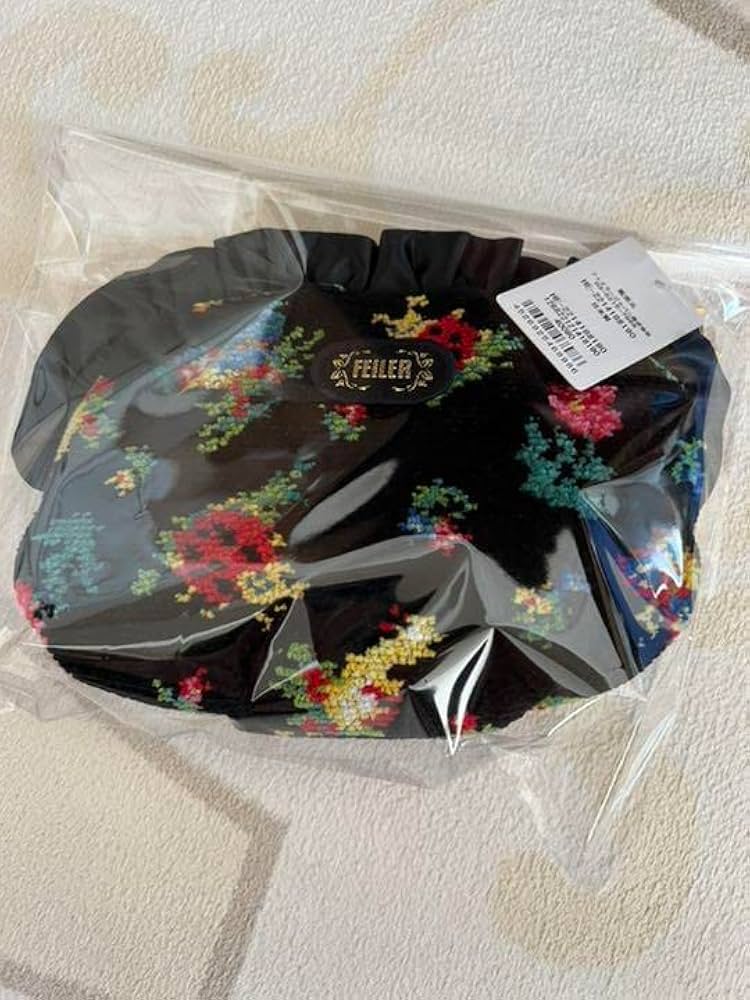 限定製作】フェイラー feiler 新作 ブラックハイジ シェルポーチ