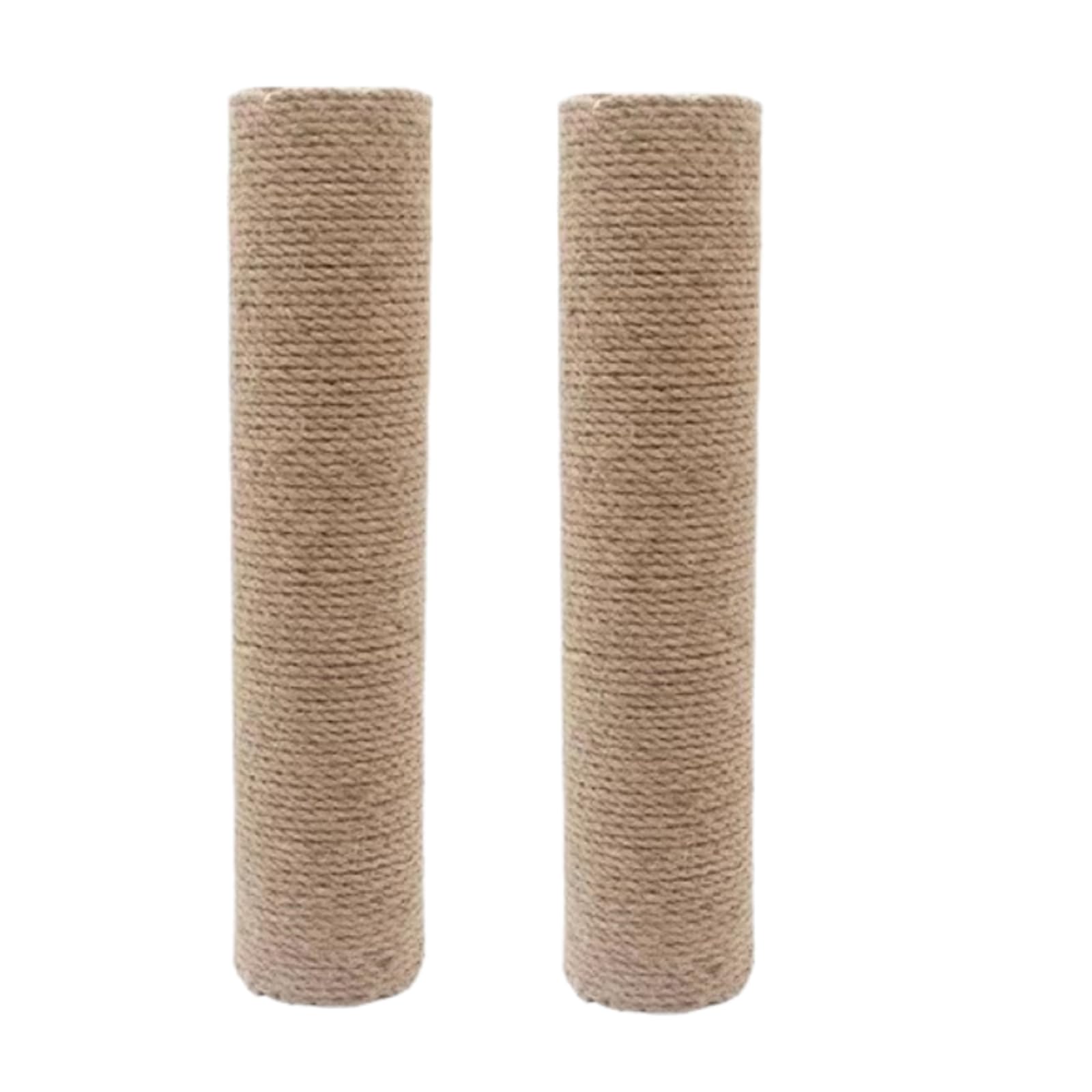 2 Pack Natural Sisal Cat Scratcher Replacement Refill Accessories for Indoor Trees Scratching Post Cats Instinct